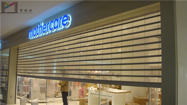 什么是濟(jì)南水晶卷簾門？